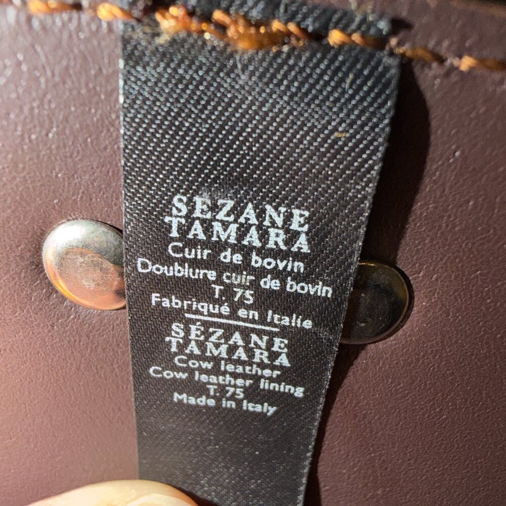 Sezane Tamara Belt Camel. - Size 75 - Picture 6 of 6